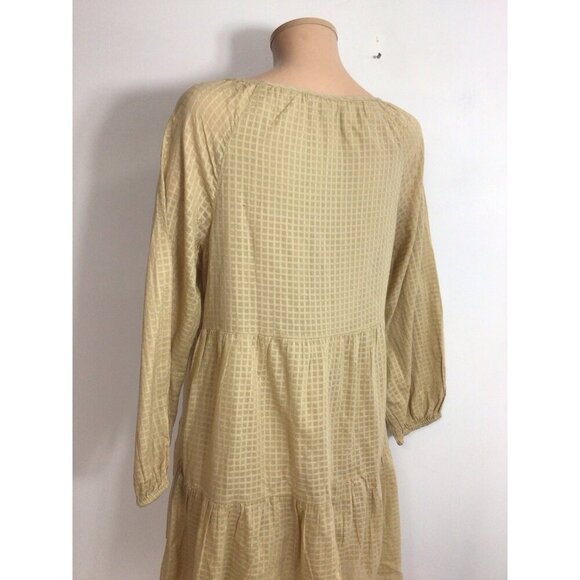 Gap Boho Tiered Dress Womens Small New - Picture 3 of 8